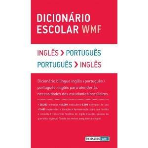 Livro - Dicionário Escolar - Inglês/ Português - Seminovo