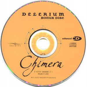 Cd Delerium, Chimera (Importado USA), 2003, Duplo Cd Delerium, Chimera (Importado USA), 2003, Duplo