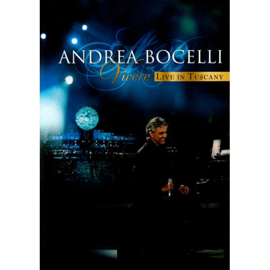 Dvd Andrea Bocelli, Vivere, Live In Toscany, 2008