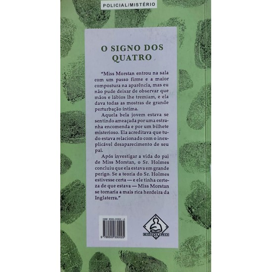 O Signo dos Quatro, Sherlock Holmes, Conan Doyle