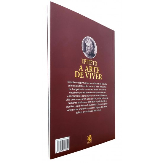 A Arte de Viver, Encheridion, Epiteto. Edição Especial Com Prefácio de Lúcia Helena Galvão Maya A Arte de Viver, Encheridion, Epiteto. Edição Especial Com Prefácio de Lúcia Helena Galvão Maya