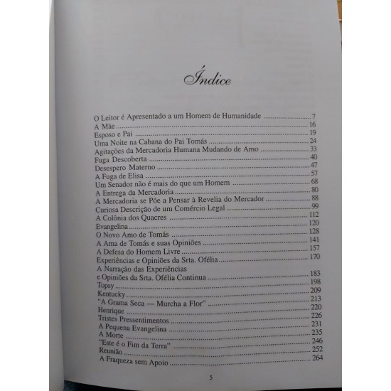 A Cabana do Pai Thomás, Harriet Beecher Stowe