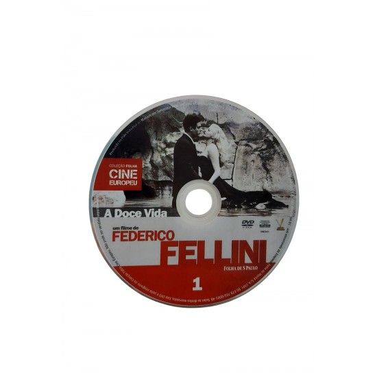 A Doce Vida, Um Filme de Federico Fellini. Coleção Folha Cine Europeu, Volume 1 A Doce Vida, Um Filme de Federico Fellini. Coleção Folha Cine Europeu, Volume 1