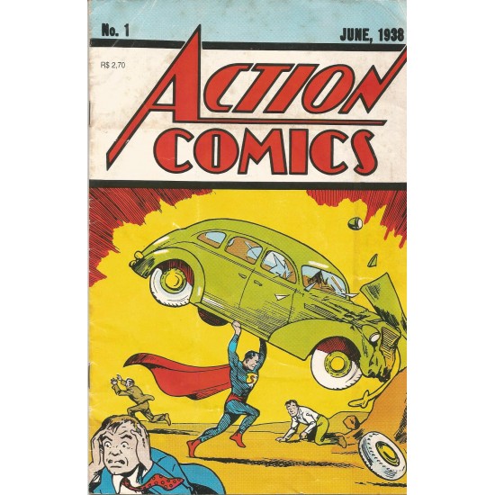 Action Comics Num 1, June 1938, Em Inglês