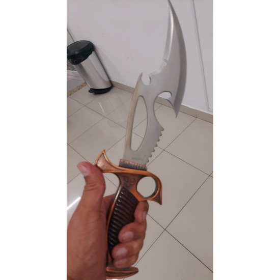 Adaga de Aço Medieval de Aço Inoxidável Colecão Particular