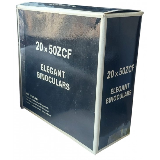 Binóculo Profissional 20x50 de Alta Potência com Foco Automático, Lentes Revestidas, Ajuste de Dioptria,  Ideal para Observação, Viagens, Trilhas e Eventos