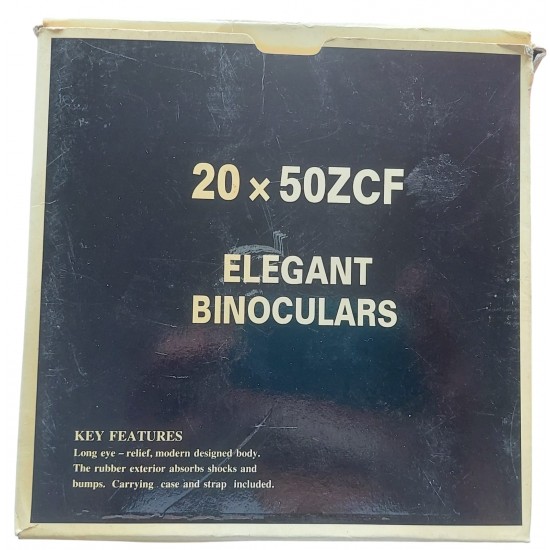 Binóculo Profissional 20x50 de Alta Potência com Foco Automático, Lentes Revestidas, Ajuste de Dioptria,  Ideal para Observação, Viagens, Trilhas e Eventos