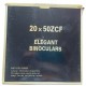 Binóculo Profissional 20x50 de Alta Potência com Foco Automático, Lentes Revestidas, Ajuste de Dioptria,  Ideal para Observação, Viagens, Trilhas e Eventos