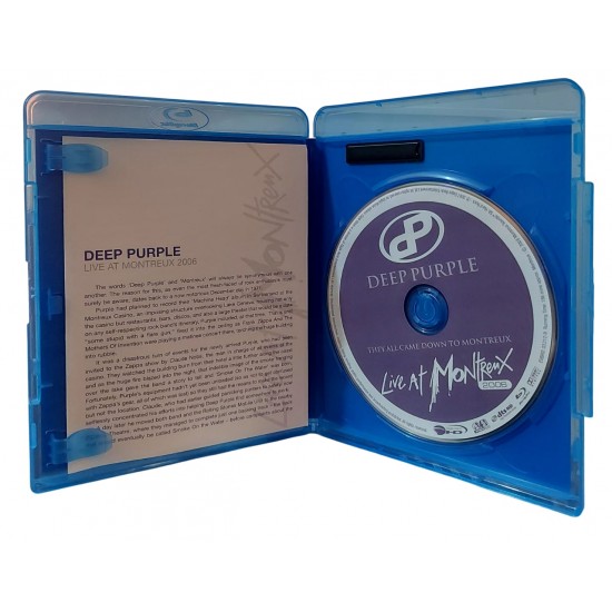 Blu-Ray Deep Purple, Live At Montreux 2006. They All Came Down To Montreux Blu-Ray Deep Purple, Live At Montreux 2006. They All Came Down To Montreux