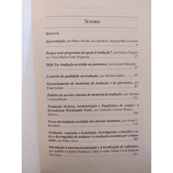 Cadernos de Tradução, Tradução Assistida, Marco Rocha, Iria Sponholz Cadernos de Tradução, Tradução Assistida, Marco Rocha, Iria Sponholz