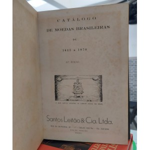 Catálogo de Moedas Brasileiras de 1643 a 1970, Álvaro dos Santos Leitão, 1970