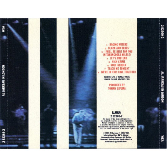 Cd Al Jarreau in London Cd Al Jarreau in London