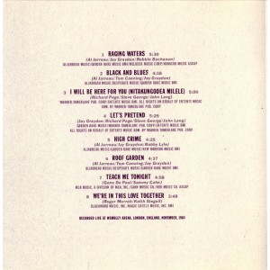 Cd Al Jarreau in London Cd Al Jarreau in London