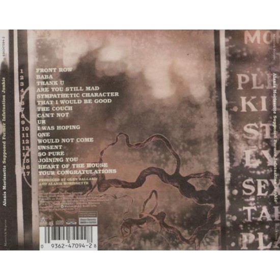 Cd Alanis Morissete, Supposed Former Infatuation Junkle