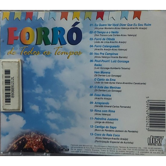 Cd Alceu Valença, Forró de Todos os Tempos Cd Alceu Valença, Forró de Todos os Tempos