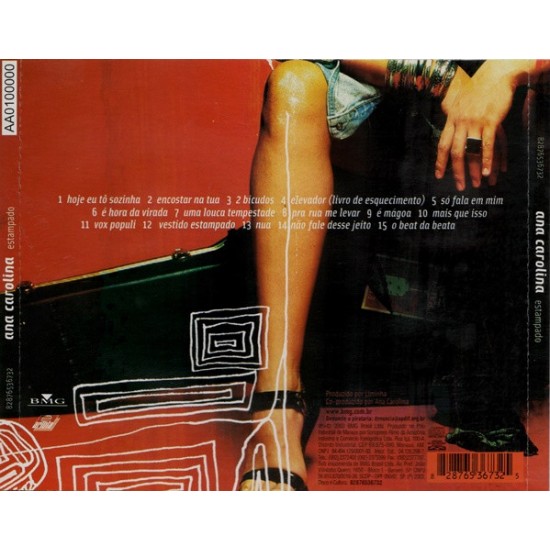 Cd Ana Carolina, Estampado Cd Ana Carolina, Estampado