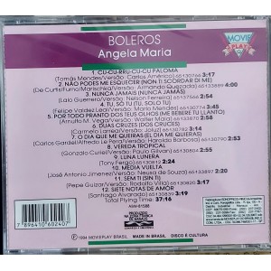 Cd Angela Maria Interpreta Boleros, Memória da Música Brasileira - Lacrado Cd Angela Maria Interpreta Boleros, Memória da Música Brasileira - Lacrado