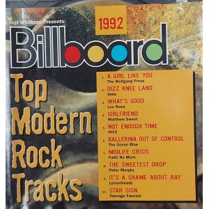 Cd Billboard, Top Modern Rock Tracks, 1992