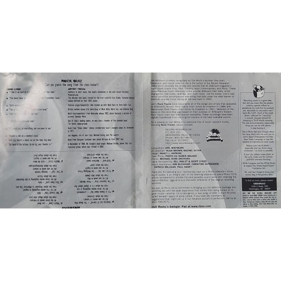 Cd Billboard, Top Modern Rock Tracks, 1992