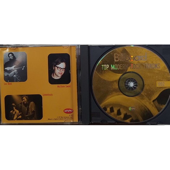 Cd Billboard, Top Modern Rock Tracks, 1992
