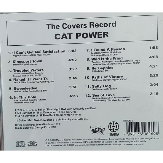 Cd Cat Power, The Covers Record
