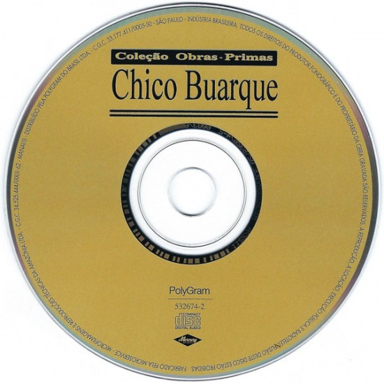 Cd Chico Buarque, Coleção Obras-Primas Cd Chico Buarque, Coleção Obras-Primas