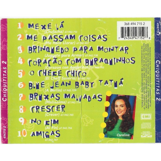 Cd Chiquititas 2, 1998