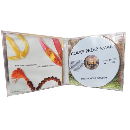 Cd Comer Rezar Amar, Trilha Sonora Original do Filme, 2010