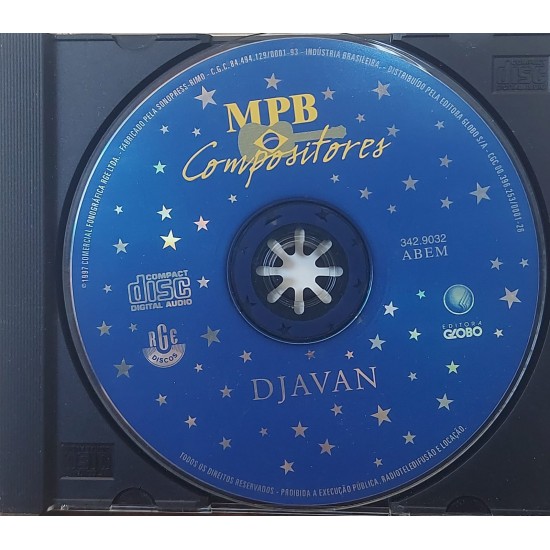 Cd Djavan, MPB Compositores Cd Djavan, MPB Compositores