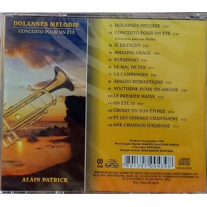 Cd Dolannes Melodie, Concerto Pour Un Été, Concerto para um Verão, Alain Patrick - Lacrado Cd Dolannes Melodie, Concerto Pour Un Été, Concerto para um Verão, Alain Patrick - Lacrado