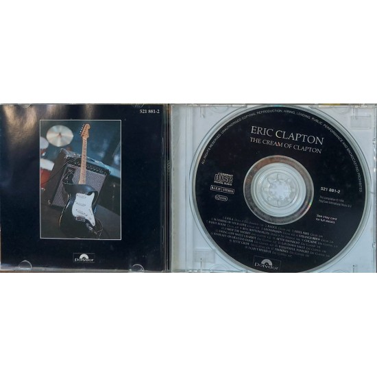 Cd Eric Clapton, The Cream Of Clapton, Importado USA Cd Eric Clapton, The Cream Of Clapton, Importado USA