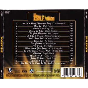 Cd Esplendor, Trilha Sonora Original da Novela