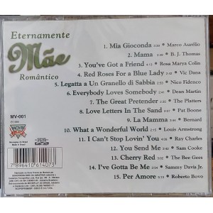 Cd Eternamente Mãe Romântico - Lacrado - Frete Grátis Cd Eternamente Mãe Romântico - Lacrado - Frete Grátis