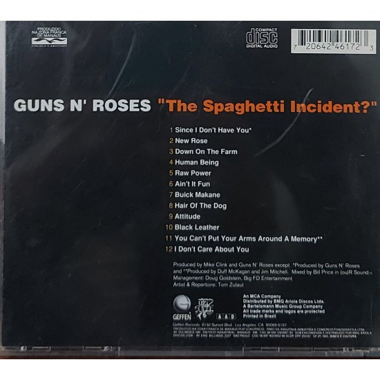 Cd Guns N' Roses, The Spaghetti Incident