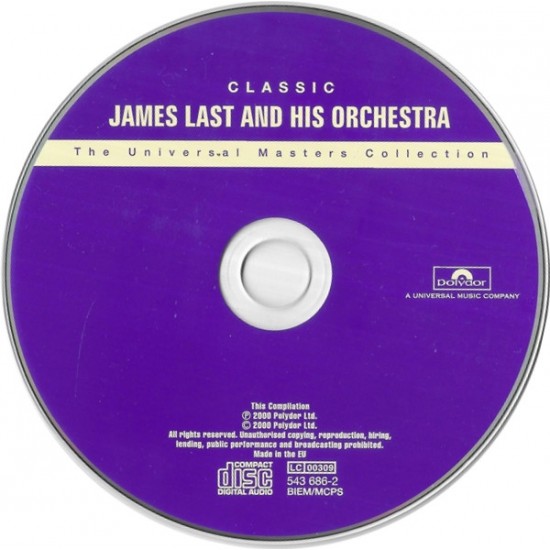 Cd James Last And His Orchestra, The Universal Masters Collection