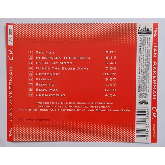 Cd Jan Akkerman, C.U.