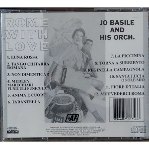 Cd Jo Basile And His Orchestra, Rome With Love Cd Jo Basile And His Orchestra, Rome With Love