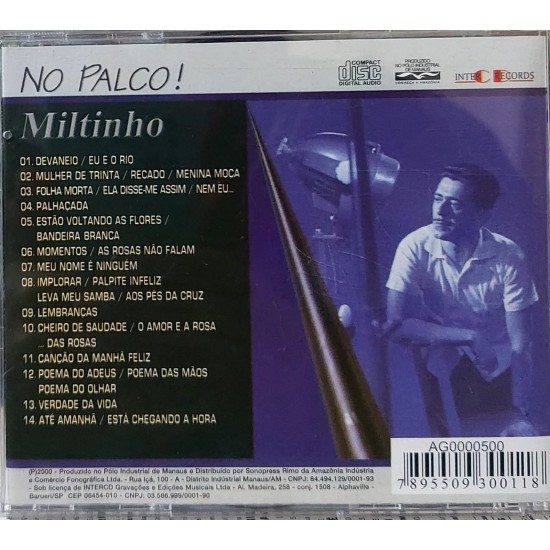 Cd Miltinho, No Palco Cd Miltinho, No Palco
