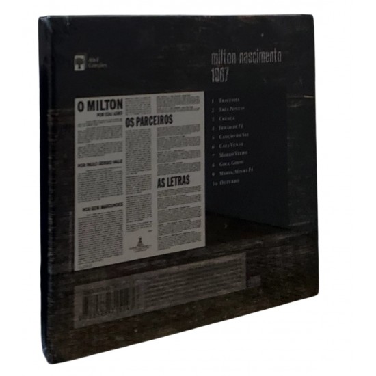 Cd Milton Nascimento + Livro, 1967 - Lacrado Cd Milton Nascimento + Livro, 1967 - Lacrado