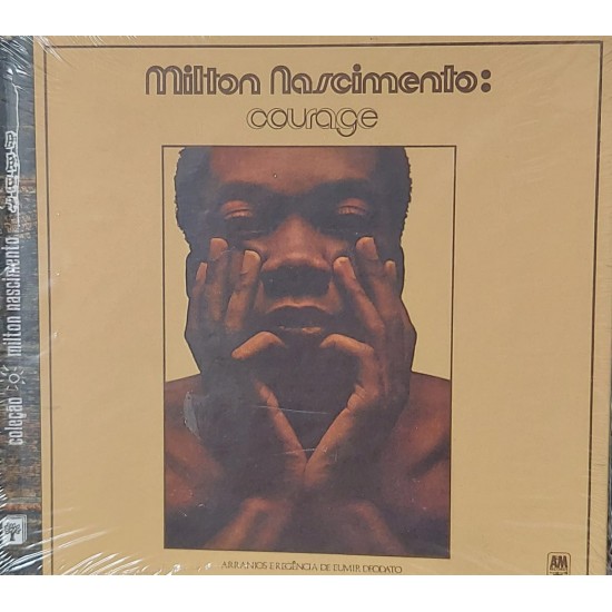 Cd Milton Nascimento + Livro, Courage - Lacrado Cd Milton Nascimento + Livro, Courage - Lacrado
