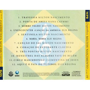 Cd Milton Nascimento, Coleção MPB Compositores