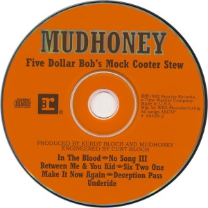 Cd Mudhoney, Five Dollar Bob's Mock Cooter Stew, Importado USA