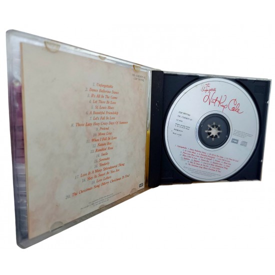 Cd Nat King Cole, The Unforgettable, Importado Inglaterra Cd Nat King Cole, The Unforgettable, Importado Inglaterra