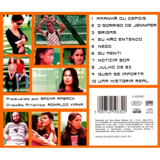 Cd Nenhum de Nós, Histórias Reais Seres Imaginários, Sony Music Cd Nenhum de Nós, Histórias Reais Seres Imaginários, Sony Music