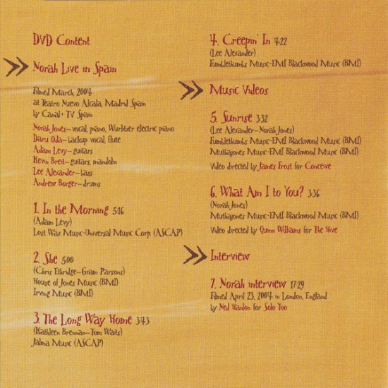 Cd Norah Jones, Feels Like Home (Cd + Dvd)