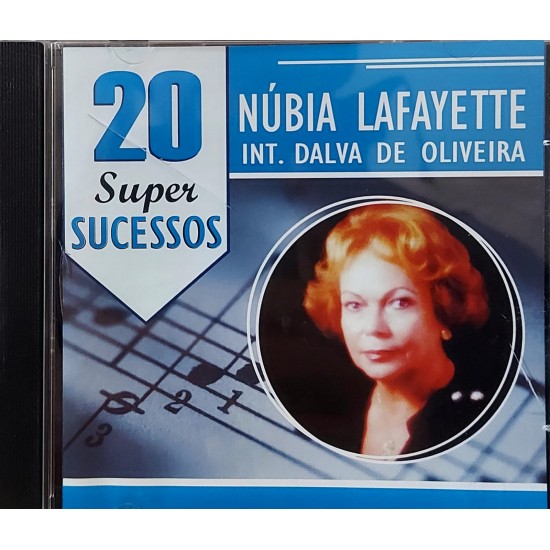 Cd Nubia Lafayette Interpreta Dalva de Oliveira, 20 Super Sucessos Cd Nubia Lafayette Interpreta Dalva de Oliveira, 20 Super Sucessos