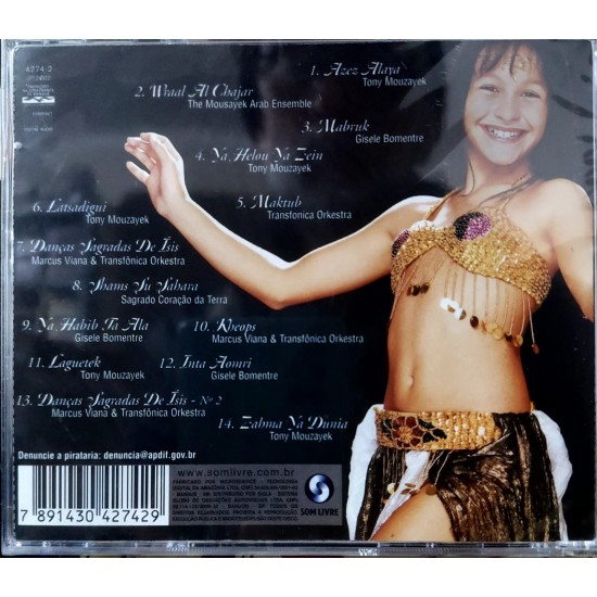 Cd O Clone, O Melhor da Dança do Ventre de O Clone Cd O Clone, O Melhor da Dança do Ventre de O Clone