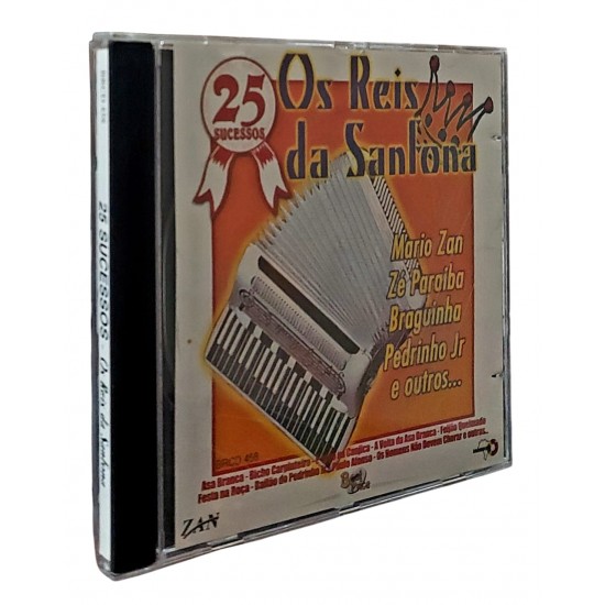 Cd Os Reis da Sanfona, 25 Sucessos Cd Os Reis da Sanfona, 25 Sucessos