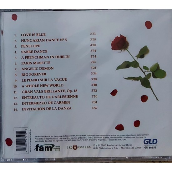 Cd Paul Mauriat, Serenata, Importado Argentina - Lacrado