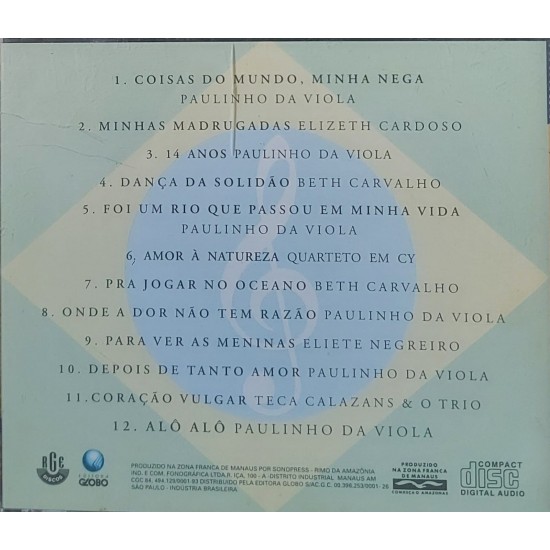 Cd Paulinho da Viola, MPB Compositores 17 Cd Paulinho da Viola, MPB Compositores 17